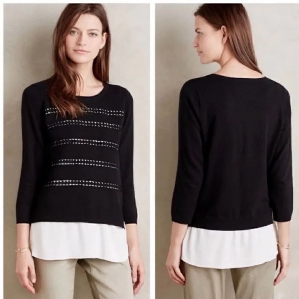 ANTHRO ANGEL OF THE NORTH Dovie Sweater-XS